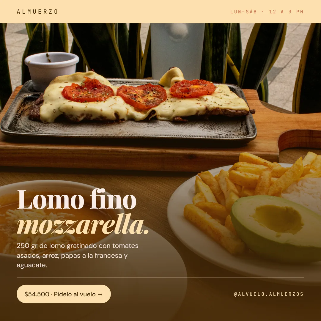 Lomo mozzarella